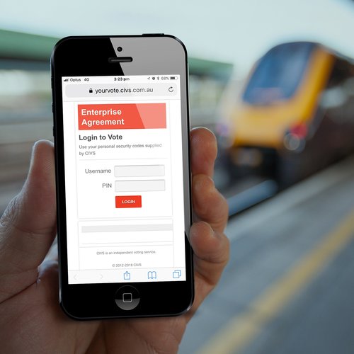 CiVS Enterprise Agreement Voting By Phone
