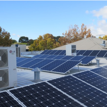 Solar Power start-up Disgen, first installation on the roof of Ageus managed and owned building at 283 Rokeby Rd | 2016